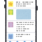 SNSが表示されたスマートフォン