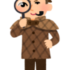探偵のイラスト（外国人）